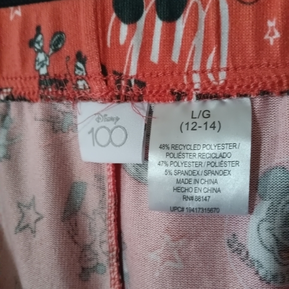 Disney Black & White and Orange & Black Mickey Mouse Pajamma Shorts 2 Pack - Picture 4 of 7